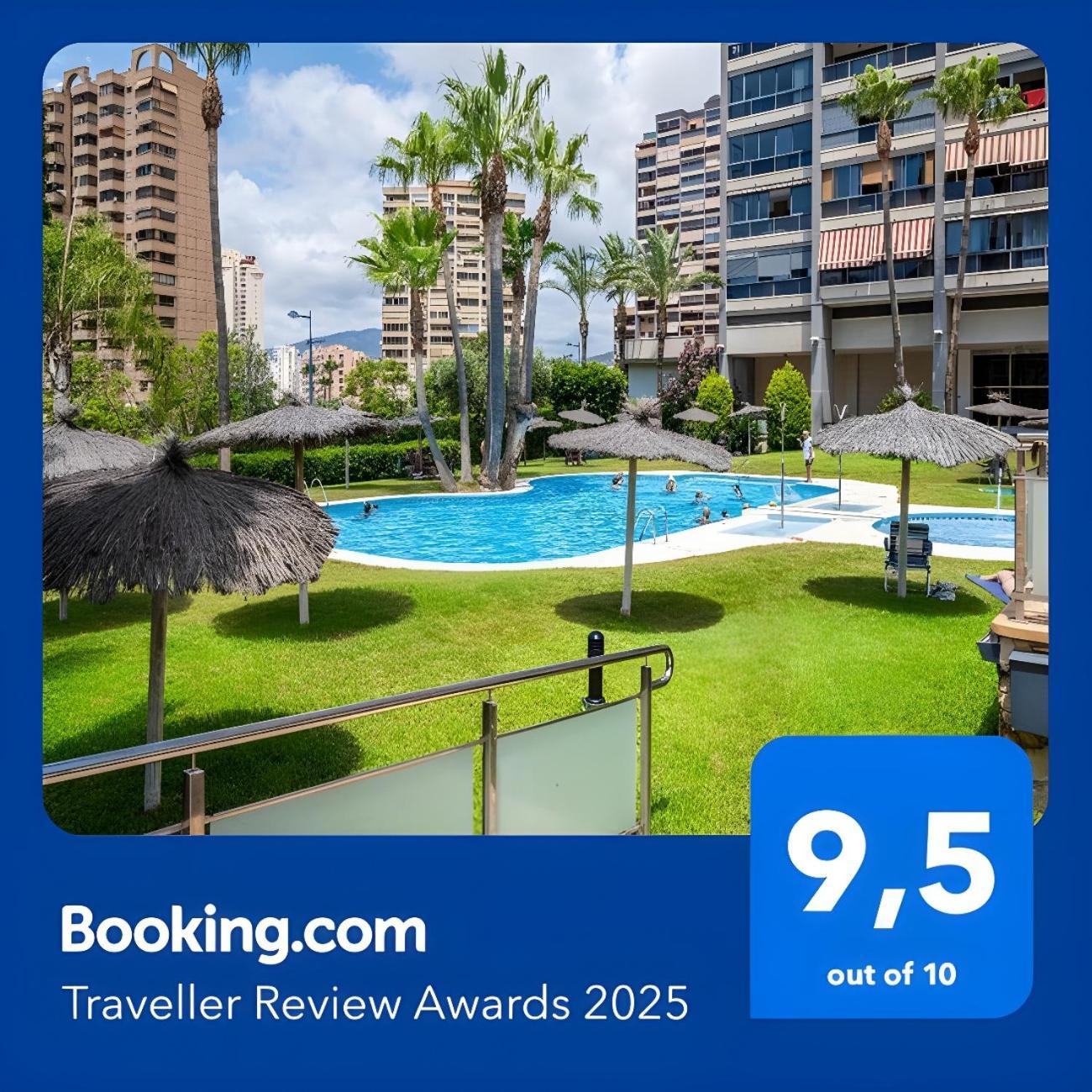 Apartamento Playa De Poniente Benidorm - Torre Dos Calas Екстериор снимка